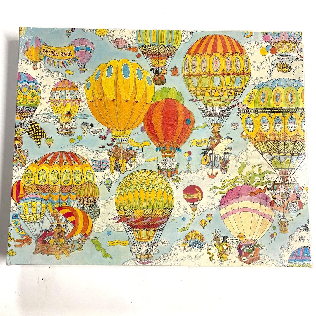 Vintage Susan Sturgill 1984 Hot Air Balloon Race 18