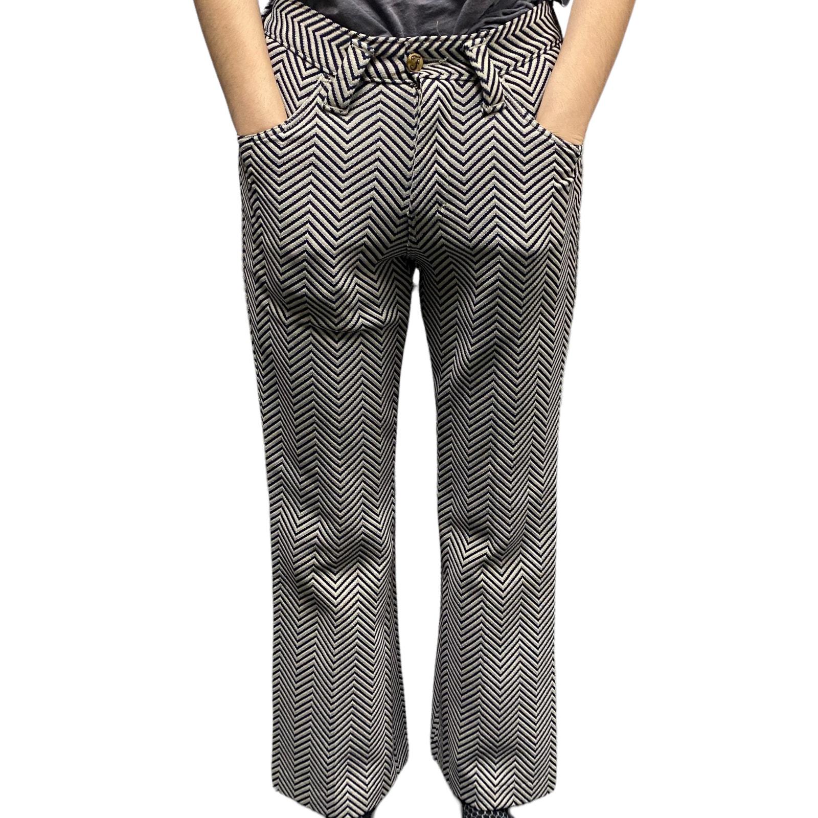 Vintage Farah Chevron 70s Disco Funky Trousers Pants - Etsy