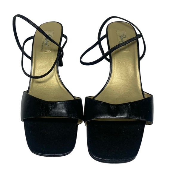 Vintage Preview Int. Womens Size 11W Black Sandals - image 6