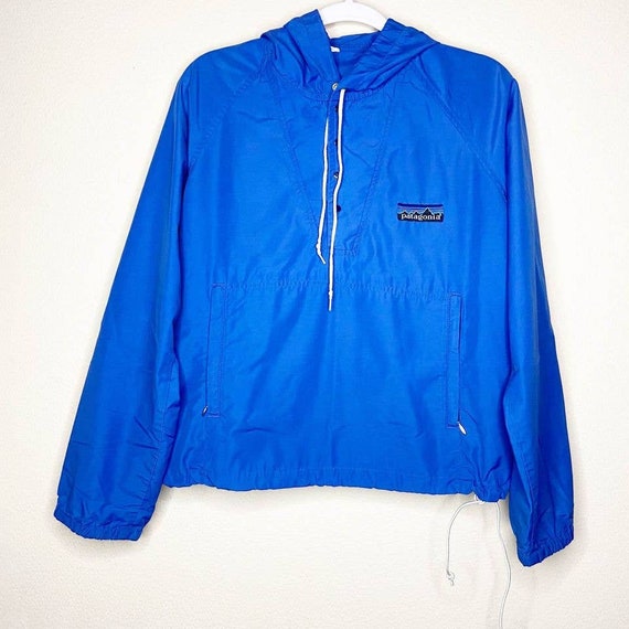 Vintage Patagonia Size S Blue 80s Baggies Anorak S
