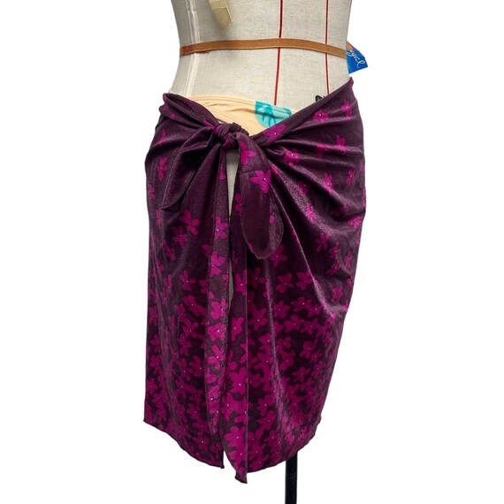 Vintage Jantzen Womens Floral One Size Waist Tie … - image 2