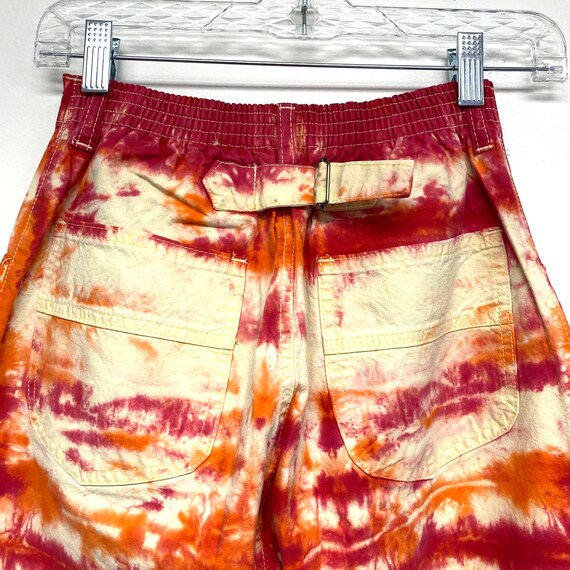 Vintage Punky Womens Size 5 Tie Dye High Waist Pa… - image 4