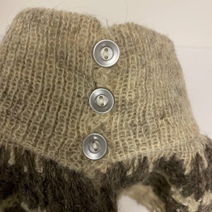 Vintage Knit Turtleneck Collar Neck Piece Dickie image 4