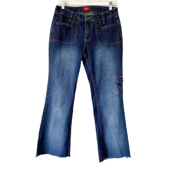 【MODIMOOD】momuseo flare pocket denim Modimood momuseo Flare Pocket Self-produced Denim Pants