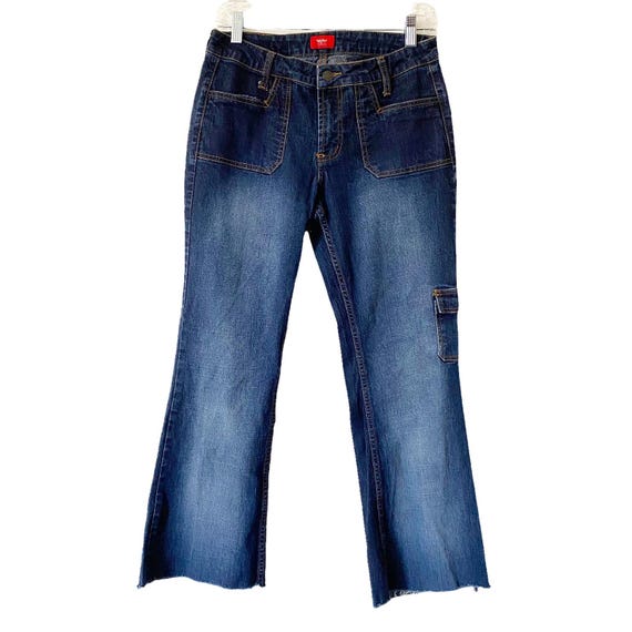 【MODIMOOD】momuseo flare pocket denim Modimood momuseo Flare Pocket Self-produced Denim Pants
