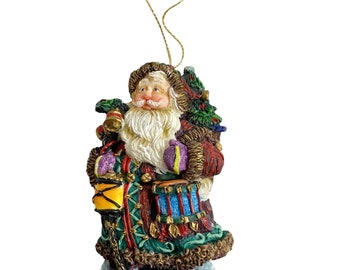 Crinkle Claus Father Christmas 659703 Holiday Ornament Gift Collectable