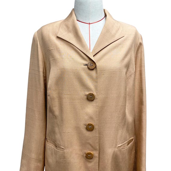 Vintage Basic Tailor Womens Button Front Blazer S… - image 4