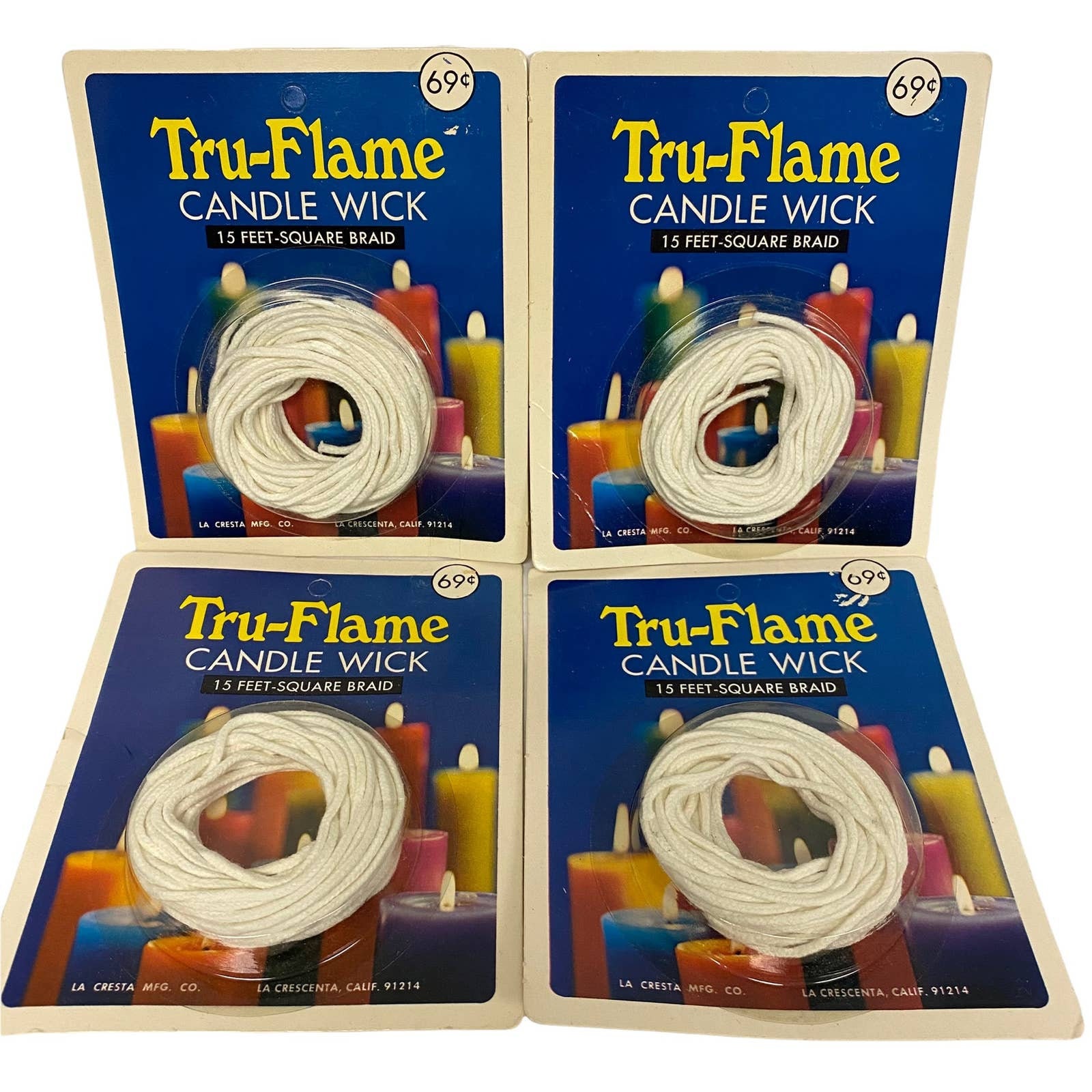 Cotton Wicks for Candles, Candle Wick for Candle Making, Candle Making  Supplies, Soy, Beeswax Candle Making Wick 