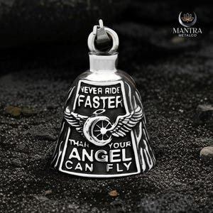 Guardian Bell – Biker Angel Old School – Ride Safe Protector Bell