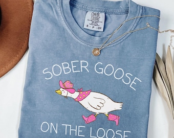Funny Sobriety Shirt, Sobriety Anniversary Gift, Sober Birthday Tee, Comfort Colors®