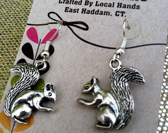 Squirrel Earrings