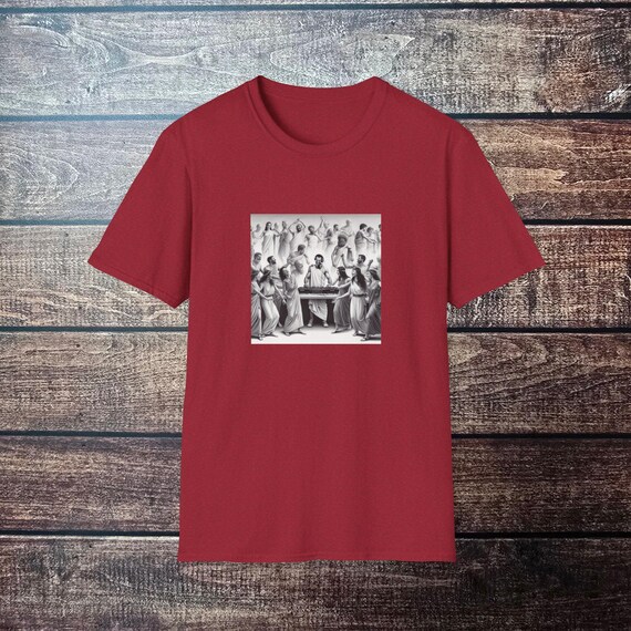 Grecian Toga Party Unisex Softstyle T-shirt, Greek Mythology Tee