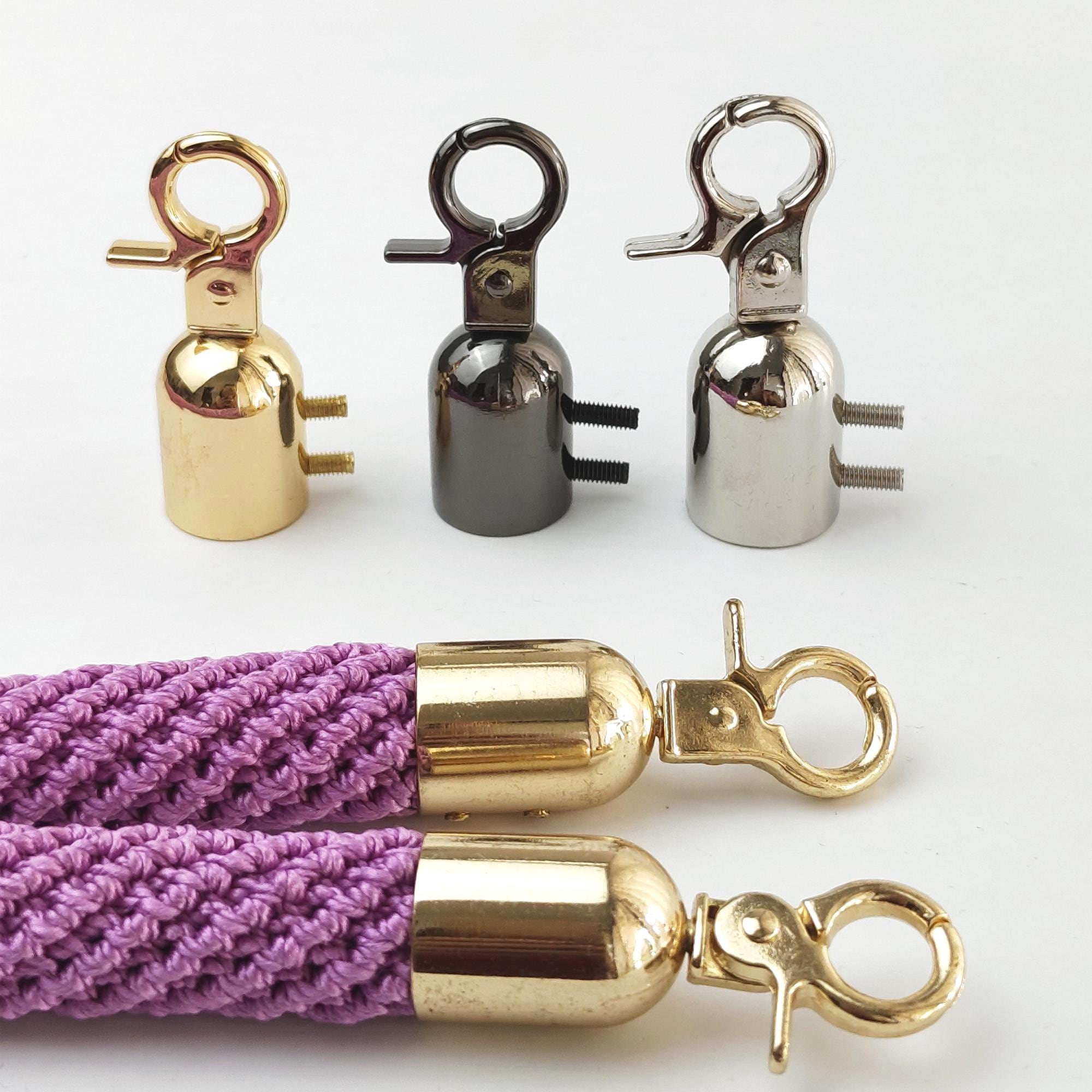 アクセサリー miyasako 4-8pcs Metal Tassel Cap Clasp: Bag Handle Connector (14mm Inner