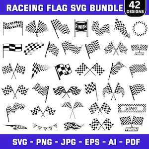 Race Flag Svg Bundle, Checkered Flag Svg, Racing Flag Svg, Race Flag Clipart,Racing Cut Files, Racing Flag,Racing Flags Svg,Instant Download