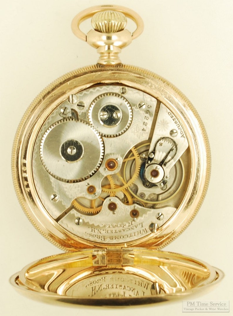 Hamilton Grade 974 Vintage Pocket Watch 16 Size 17 Jewels Etsy