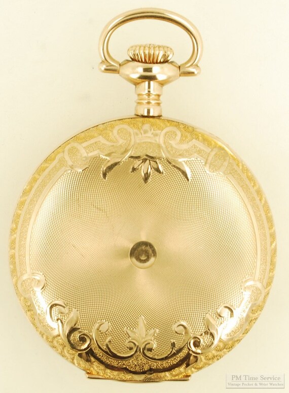 Elgin grade 156 vintage pocket watch, 16 size, 21… - image 9