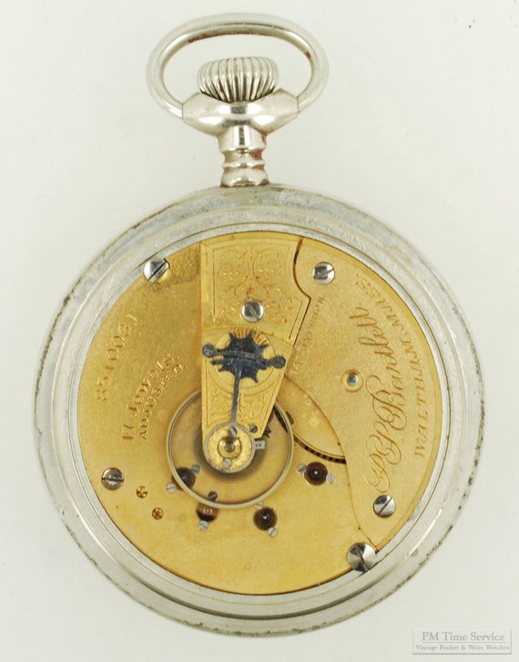 Waltham "P.S. Bartlett" vintage pocket watch, 18 … - image 7
