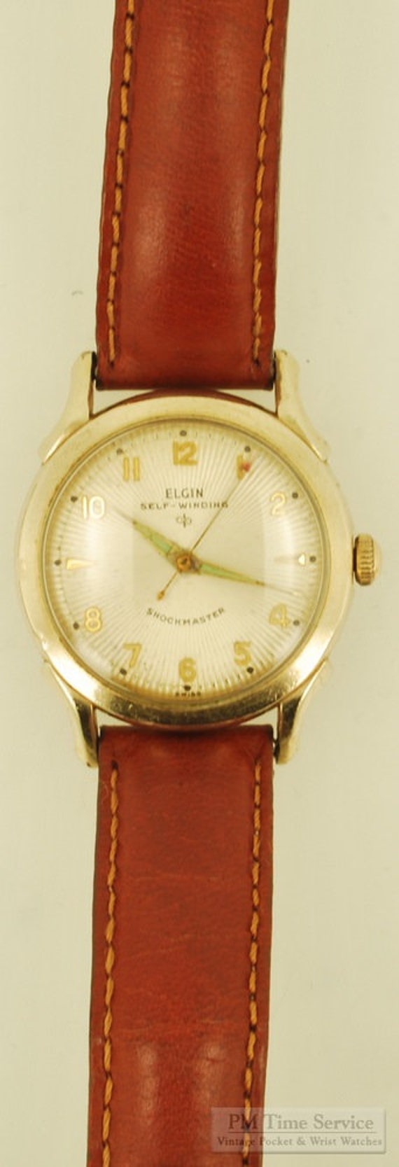 Elgin (Swiss) automatic "Shockmaster" grade 643 v… - image 5