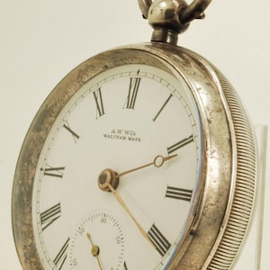 A w w co waltham - Etsy 日本 【15606】稀少！WALTHAM A.W.W.Co 懐中 
