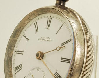 Waltham 18sz Grade 18 Model 1883 7 Jewel Pocket Watch - Etsy Canada