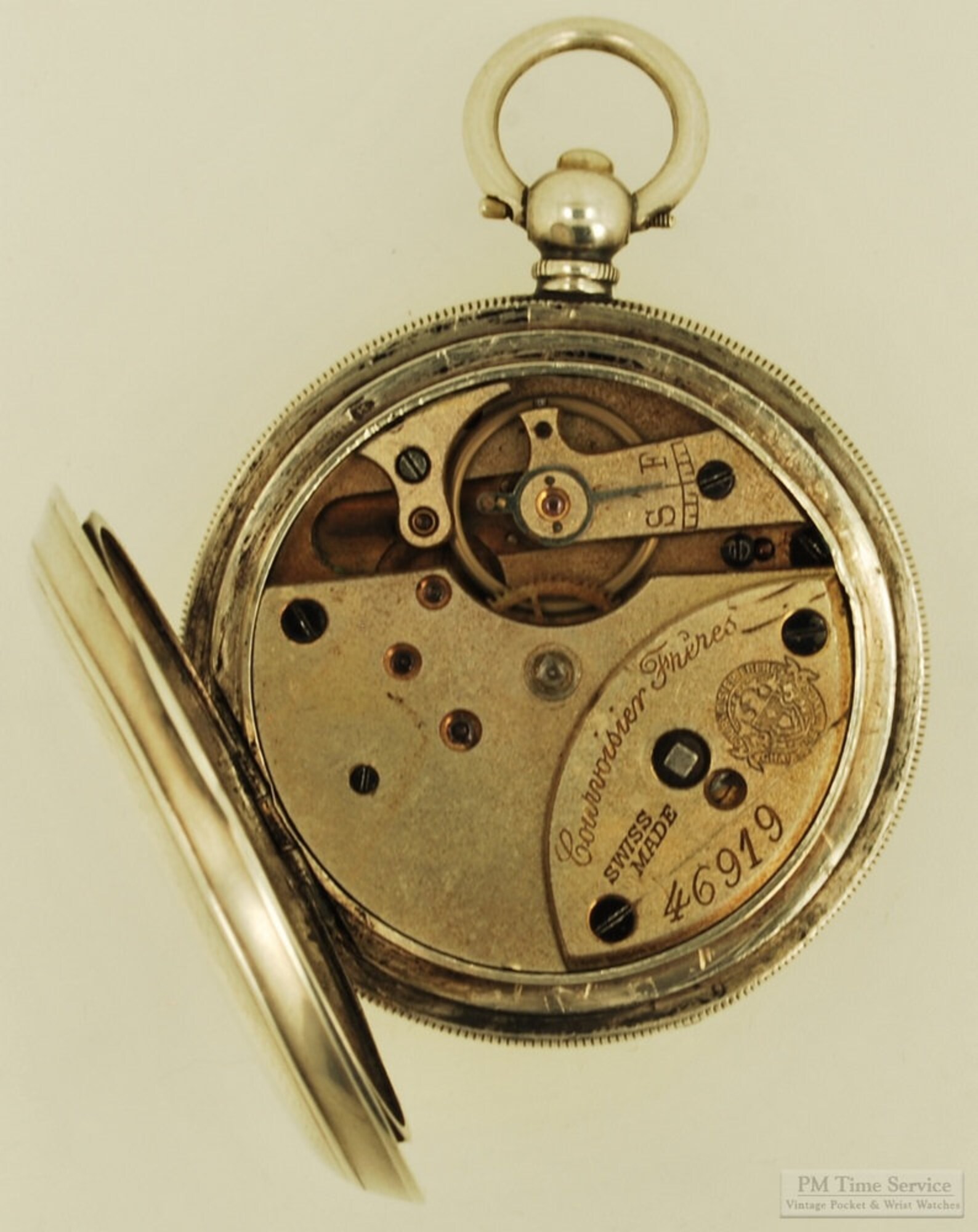 Courvoisier Freres Vintage Ladies' Pocket Watch 38mm 16 Etsy