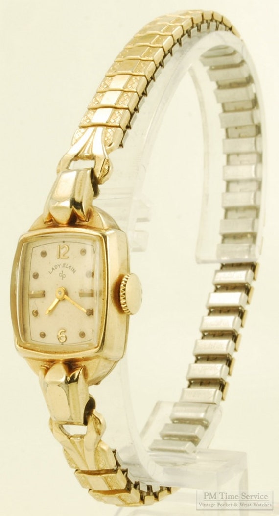 Elgin vintage Lady Elgin wrist watch 17 jewels | Etsy
