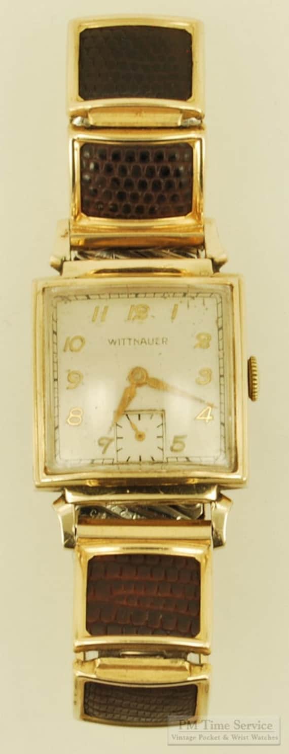 Wittnauer grade 10E vintage wrist watch, 17 jewel… - image 4