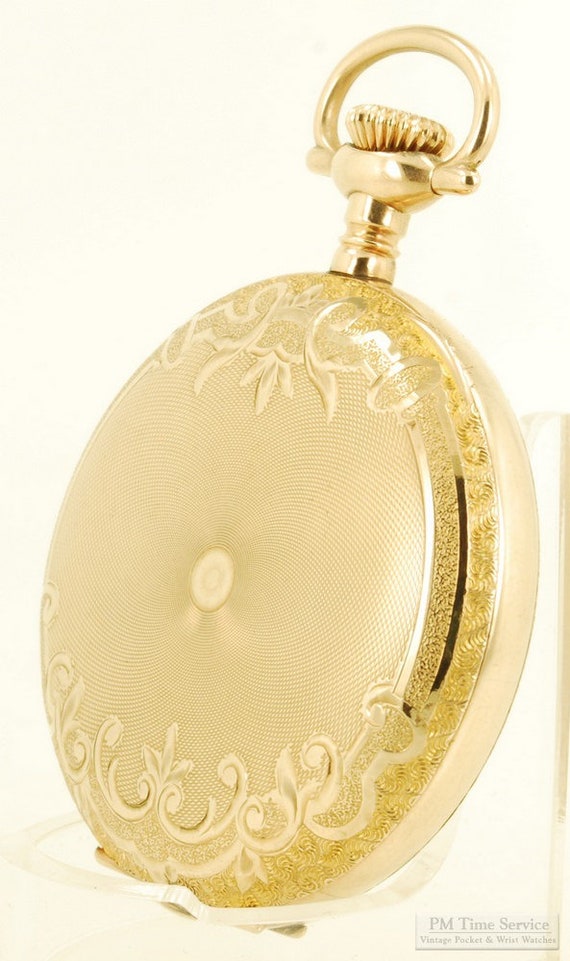Elgin grade 156 vintage pocket watch, 16 size, 21… - image 6
