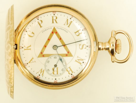 Elgin grade 156 vintage pocket watch, 16 size, 21… - image 2