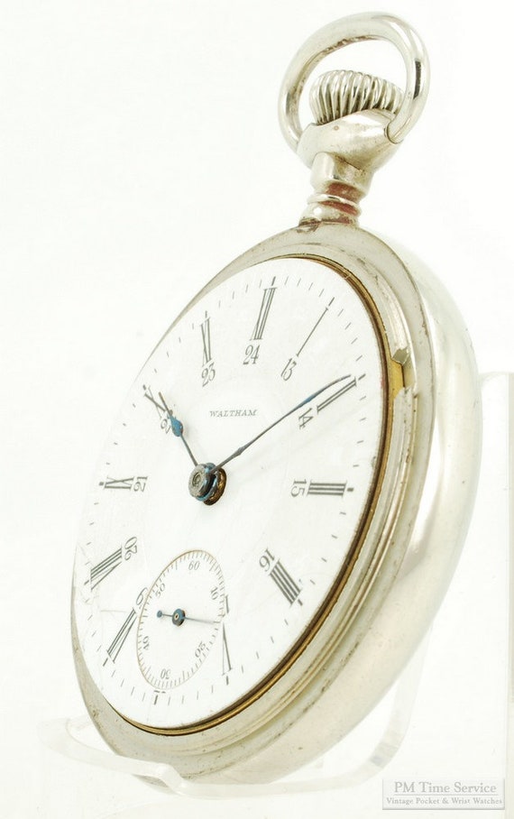Waltham "P.S. Bartlett" vintage pocket watch, 18 … - image 2