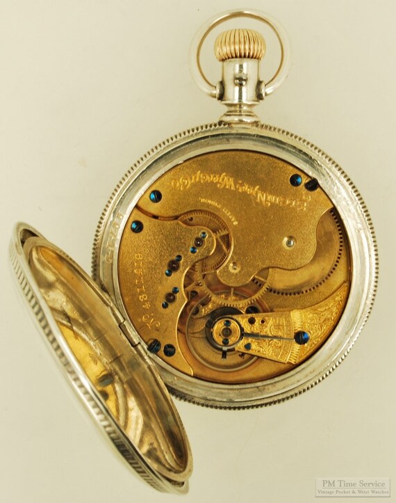 Elgin grade 2 vintage pocket watch, 16 size, 15 jewel… Gem