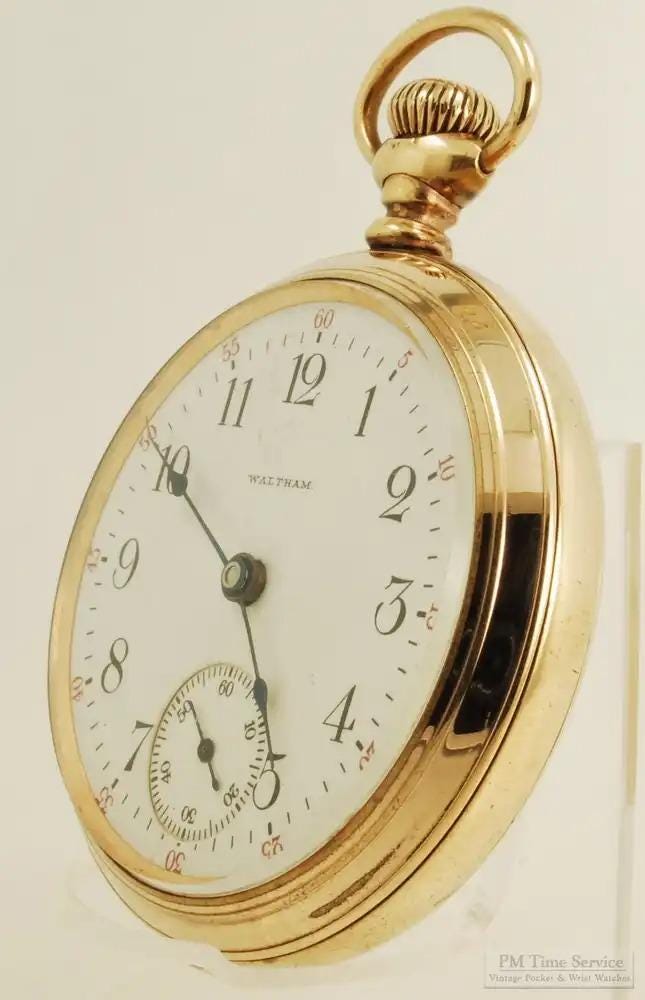 Waltham 1888 懐中時計 19石 16サイズ（Waltham ウォルサム 軍用