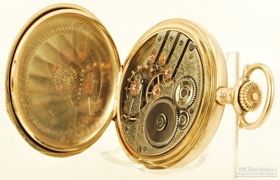 Elgin grade 156 vintage pocket watch, 16 size, 21… - image 8