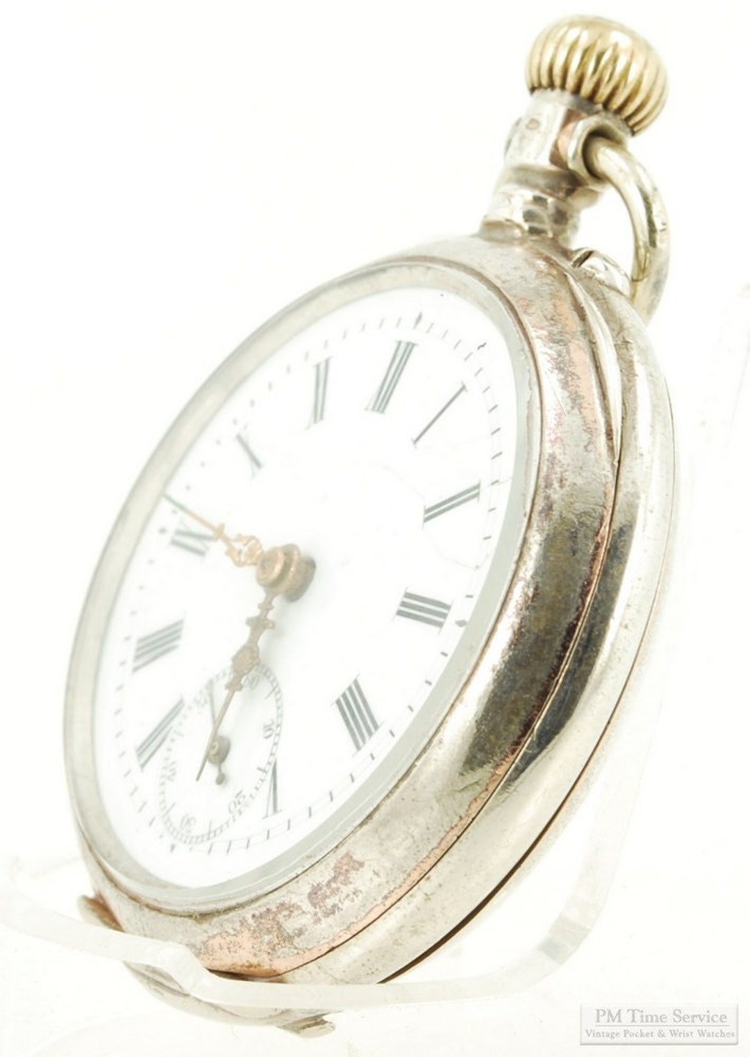 Albert Buser Vintage Pocket Watch, 40mm, Jewels, Handsome
