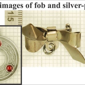 Circle shaped decorative pendants, in various designs & lapel pin options image 6