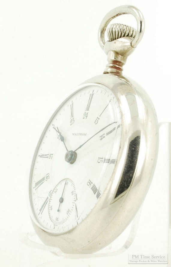 Waltham "P.S. Bartlett" vintage pocket watch, 18 … - image 1