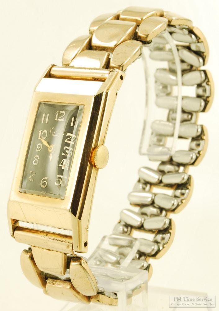 Mouvement De Montre Elgin De Luxe 17 Bijoux – Mécanique à Remontage Manuel, Occasion