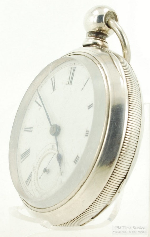 Illinois grade 2 vintage pocket watch, 18 size, 11