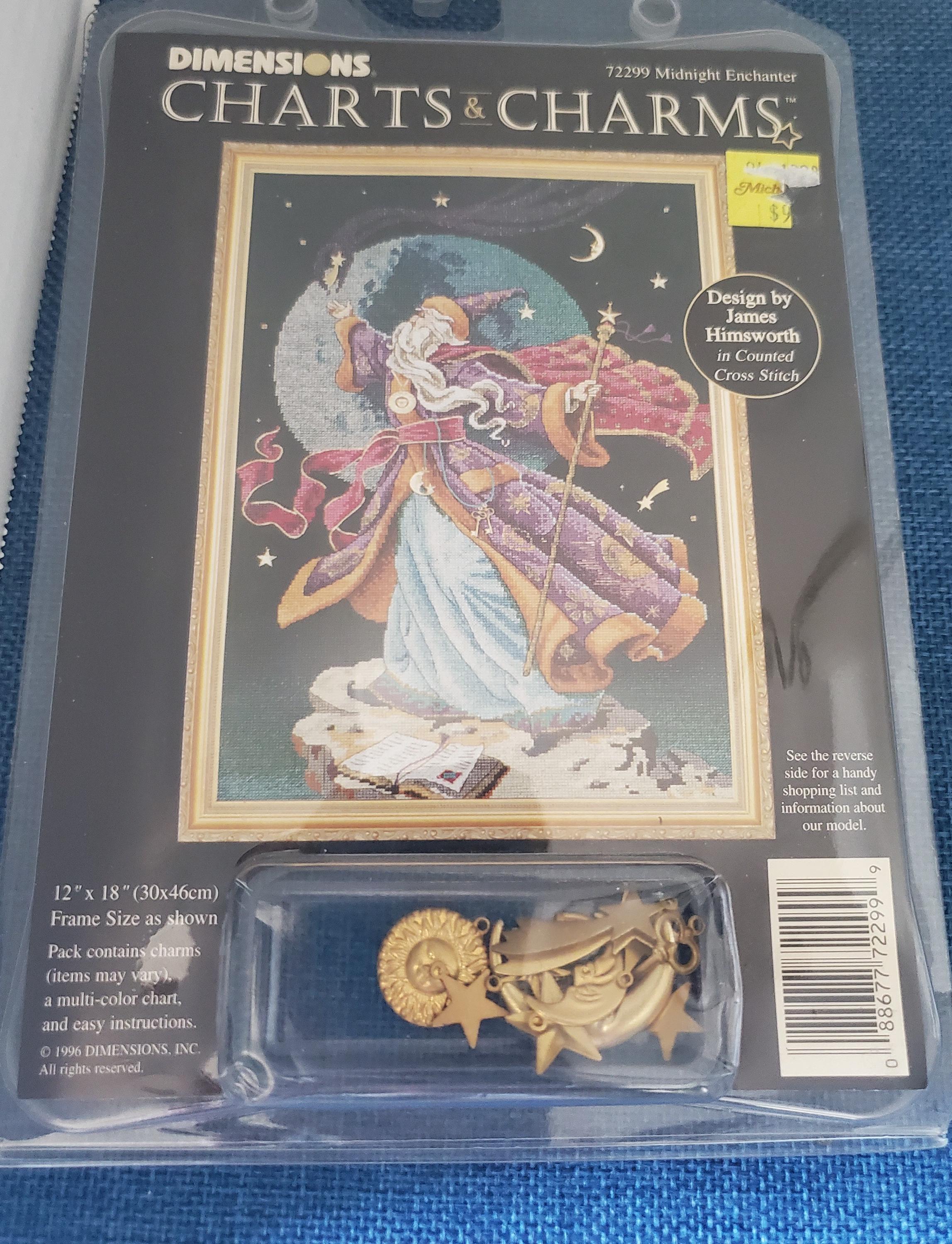 Dimensions Charts Charms - Etsy