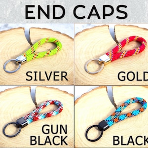 Custom Multicolored Sailing Climbing Rope Adventure Keychain Premium Minimal Keyfob Durable Key Ring Nautical Gift for Climbers and Sailors image 5