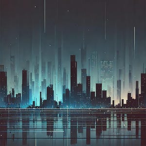 Cyberpunk City Phone Wallpapers | Dark Anime Night City Backgrounds | Neon Rain Futuristic iPhone & Android | Instant Digital Download