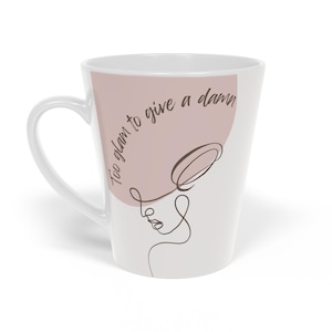 Cozy Latte Mug with Inspirational Quote, Perfect for Coffee Lovers, Gift for Birthdays, Housewarmings, Mother&#39;s Day, or Any Occasion