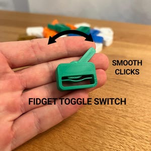 Fidget Toggle Switch – Clicker Toy for ADHD, Anxiety, Stress Relief & Focus