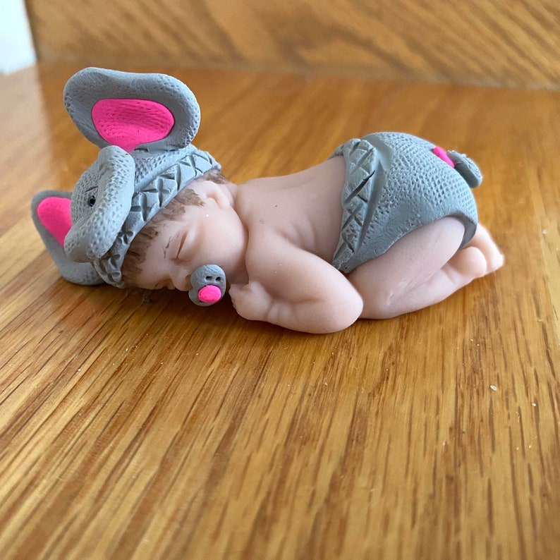 Handmade 2.5 Baby in Elephant Outfit image 3