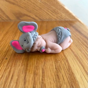 Handmade 2.5 Baby in Elephant Outfit image 1