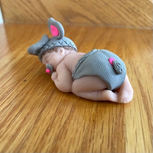 Handmade 2.5 Baby in Elephant Outfit image 2