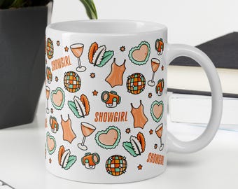 Tazza Showgirl Life: tazza da caffè in ceramica ispirata alle epoche