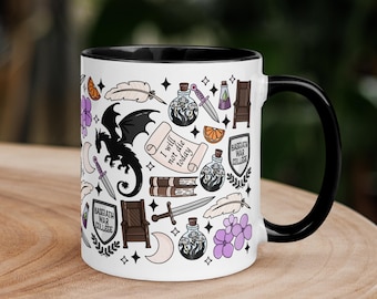 Drakryttarmugg: Keramisk kaffekopp inspirerad av fjärde vingen