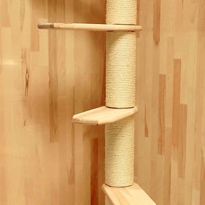 Spiraltrappa för katter, 82 cm