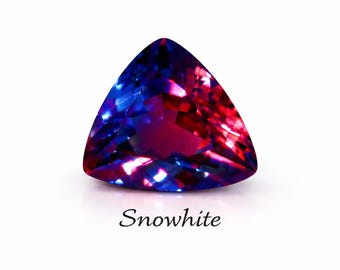 Alexandrite naturelle à changement de couleur, 10 carats, taille mille milliards de pierres précieuses en vrac rares, pierre de naissance de juin pour bagues, pendentifs et bijoux de qualité personnalisés
